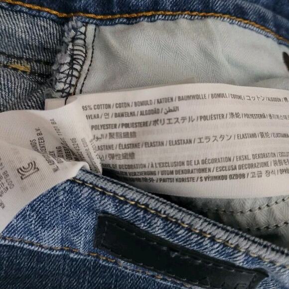 Abercrombie & Fitch Jeans Women 26 2S Zoe Natural Rise Ankle Straight Distressed - Picture 6 of 6